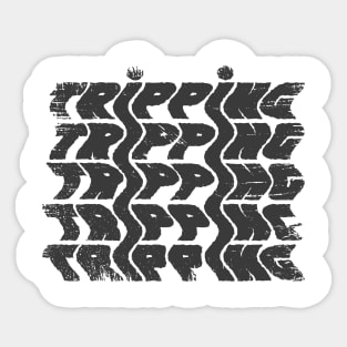 Tripping Design Sticker